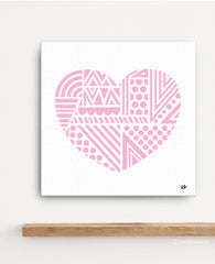 Piece of My Heart Canvas Print