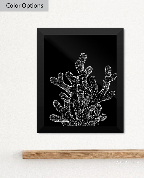 Ghost Coral Art Print