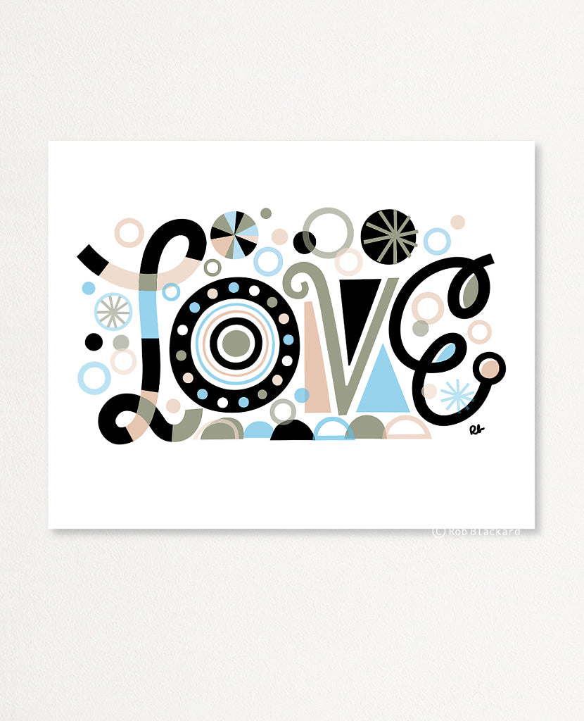 Mindful Love Art Print