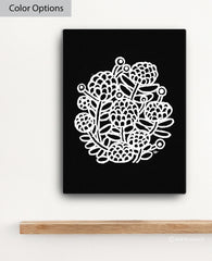 Organic Blossom Canvas Print