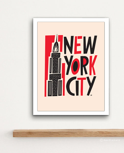 New York City Skyline Print