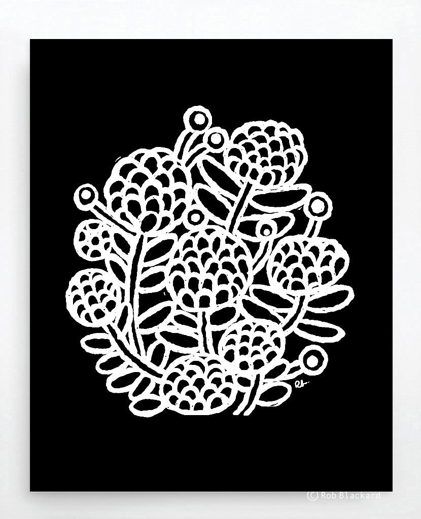 Organic Blossom Art Print